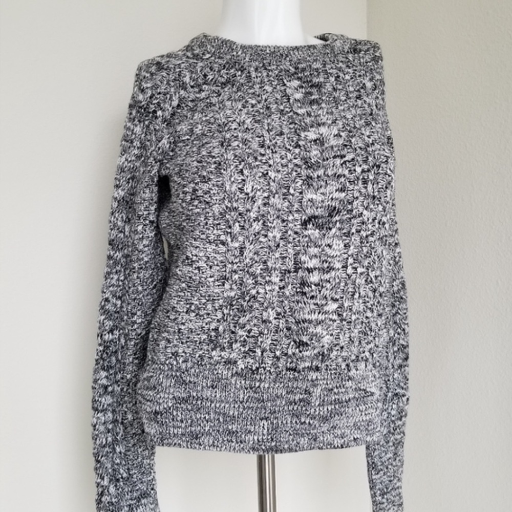 Gap cotton sweater gray sz xs good condition